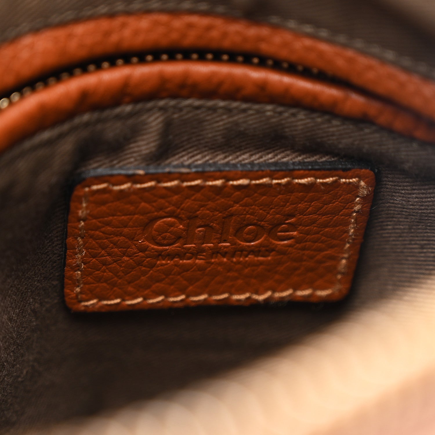 Chloe Calfskin Small Marcie Satchel Tan 6 of 13
