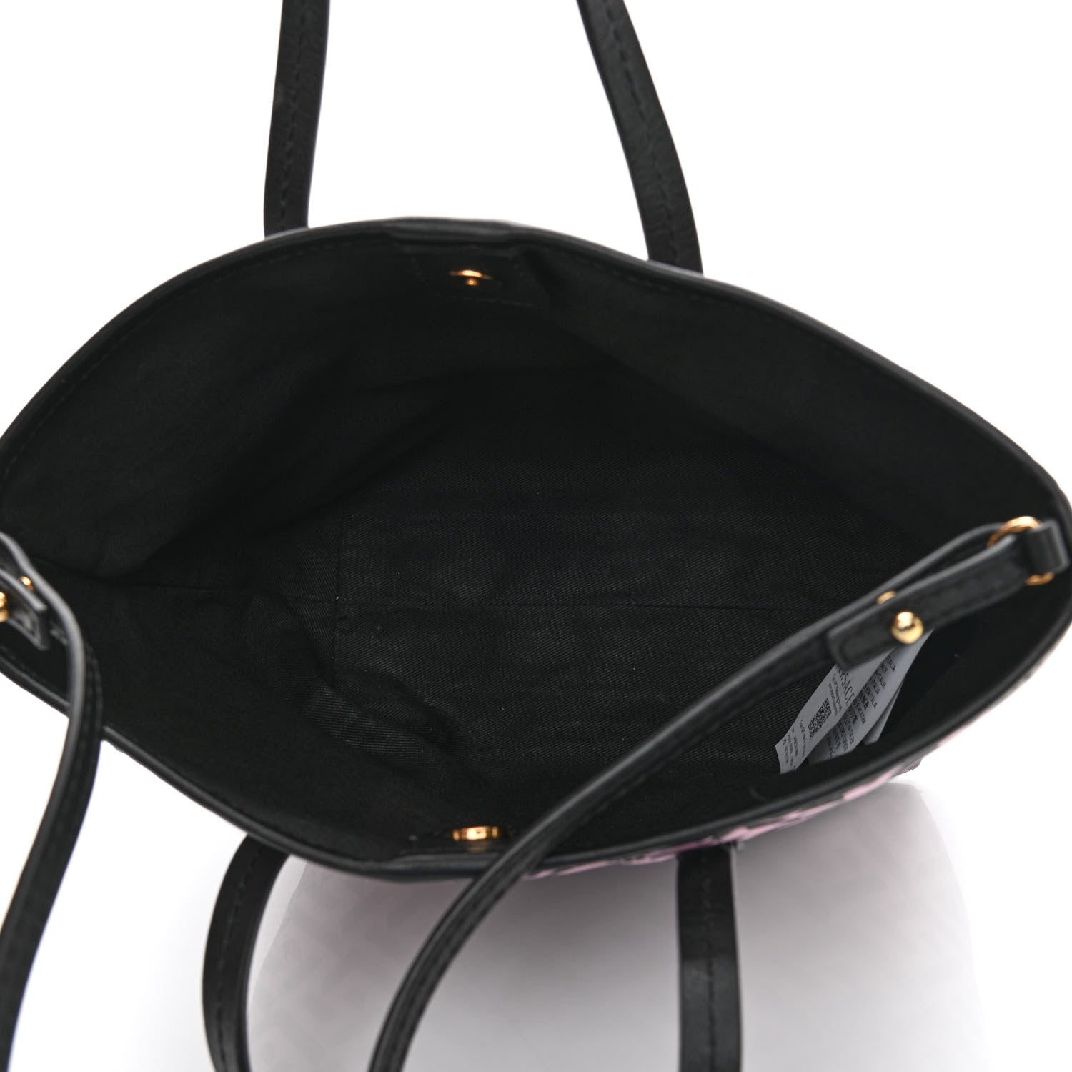 Versace Calfskin Monogram Smile Medusa Tote Multicolor 5 of 10