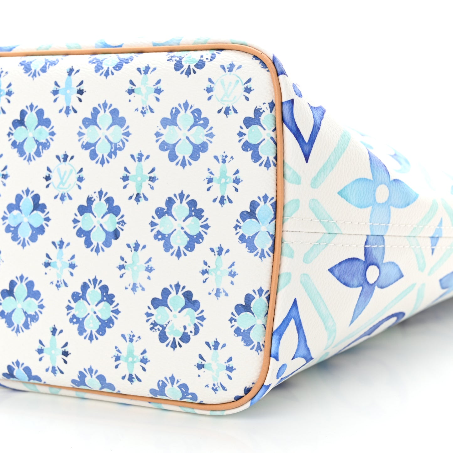 Monogram Tiles By The Pool 2.0 Neverfull MM Lagoon Blue