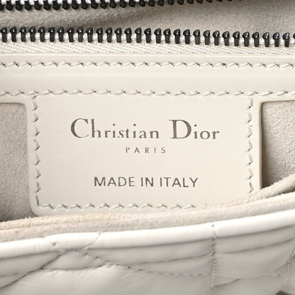 Christian Dior Calfskin Macrocannage Small Diorcamp Messenger Latte 6 of 14