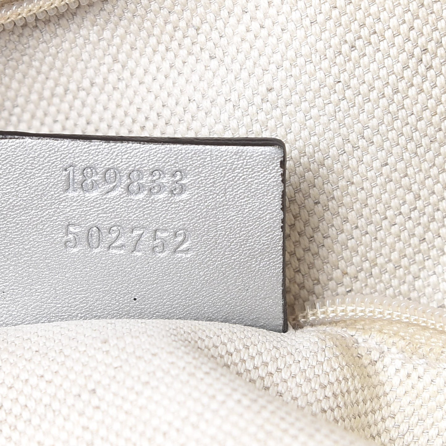 Guccissima Large D Gold Hobo Silver
