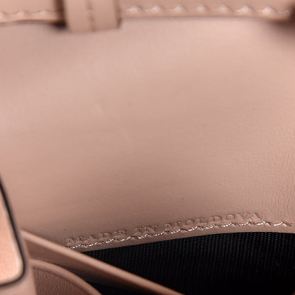 Burberry Calfskin Perforated Henley Wallet with Detachable Strap Pale Fawn Pink 7 of 8
