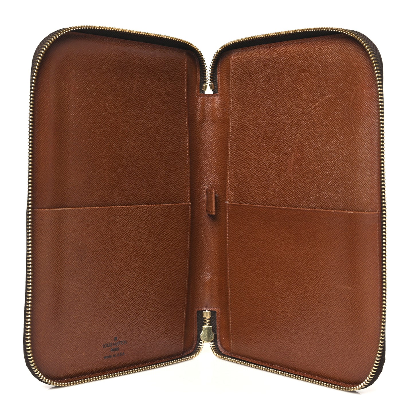 Monogram Zippy Agenda Cover