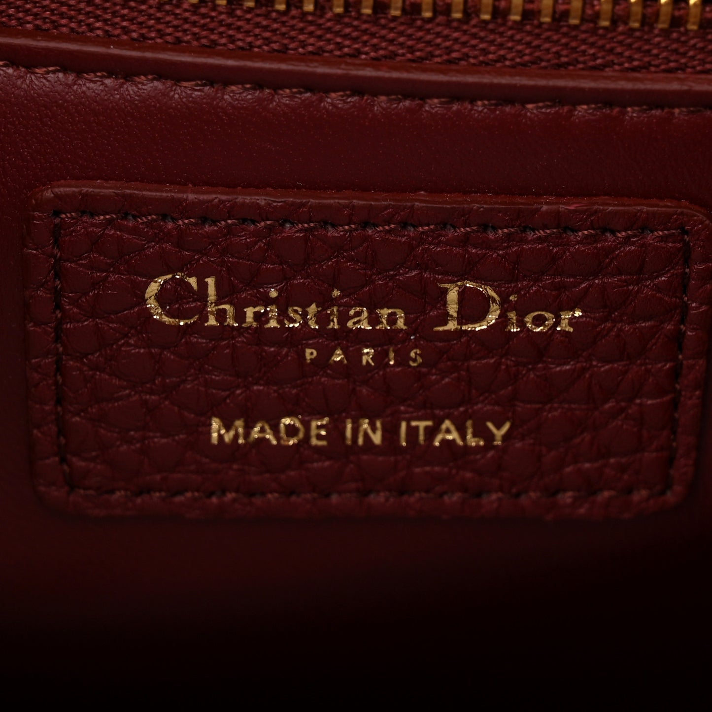 Grained Calfskin 30 Montaigne Flap Bag Red Brick