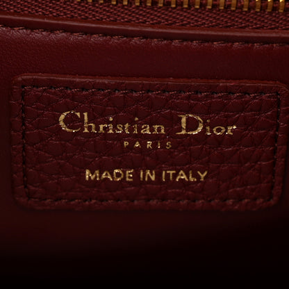 Christian Dior Grained Calfskin 30 Montaigne Flap Bag Red Brick 6 of 11