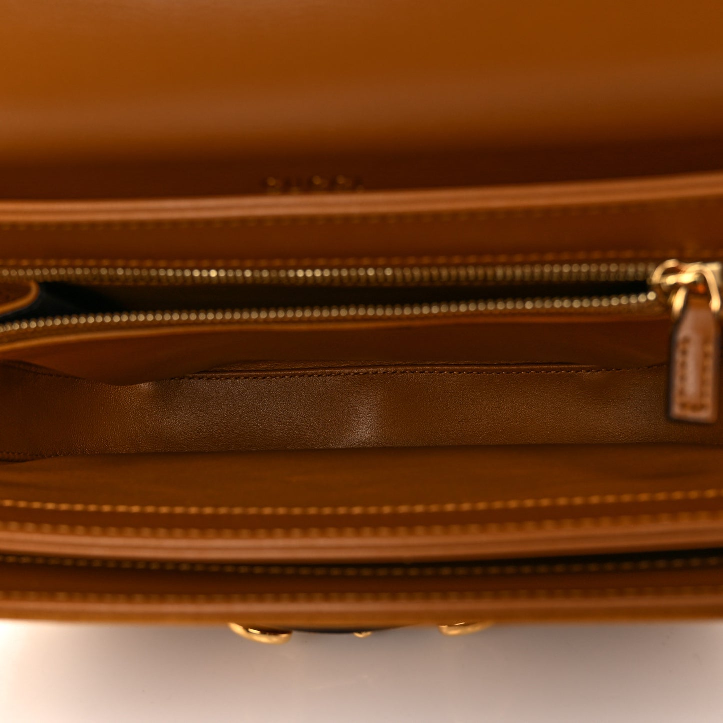 Suede Shearling Horsebit 1955 Shoulder Bag Brown
