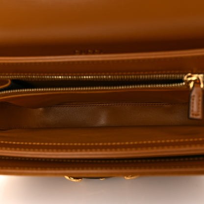 Gucci Suede Shearling Horsebit 1955 Shoulder Bag Brown 5 of 10