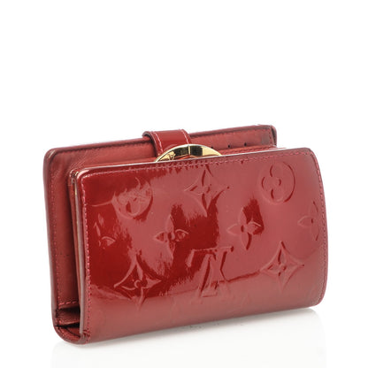 Louis Vuitton Vernis French Purse Wallet Pomme D'Amour 3 of 6