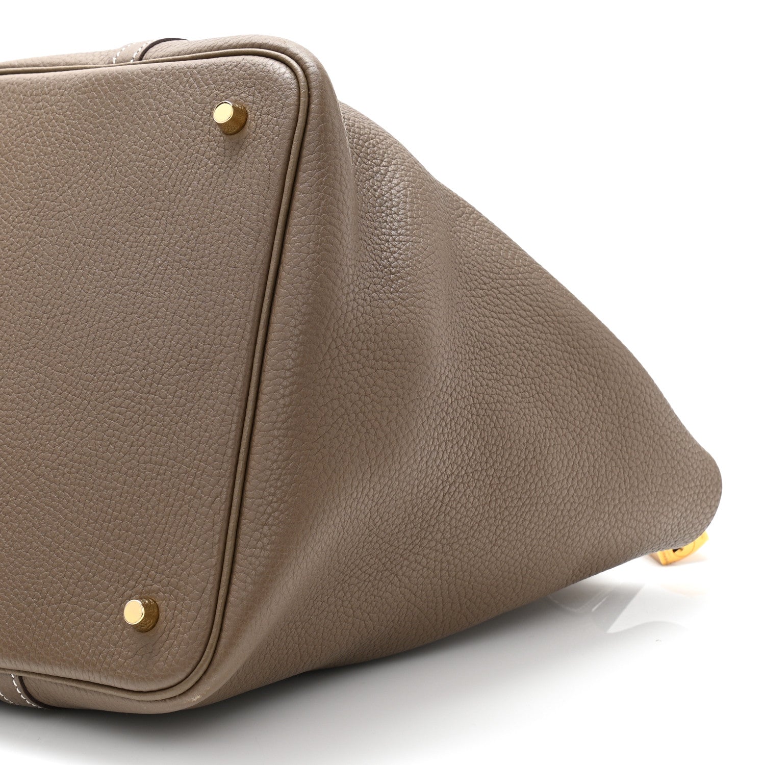 Hermes Taurillon Clemence Picotin Lock 18 PM Etoupe 18 of 21
