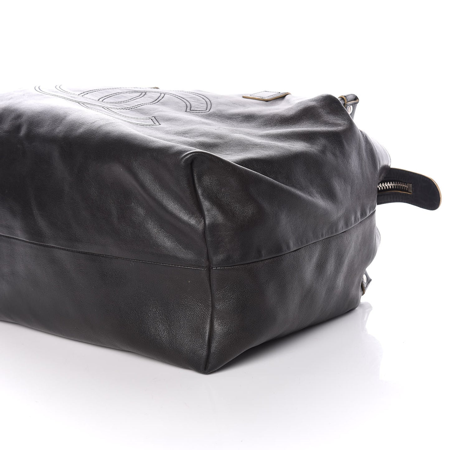 Calfskin CC Duffel Bag Black