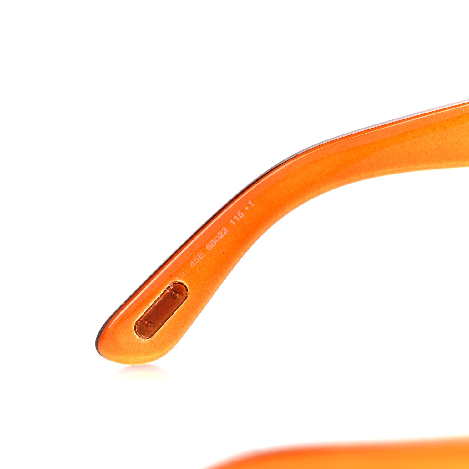 Tom Ford Acetate Serena Sunglasses Transparent Amber 5 of 7