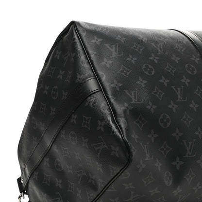 Louis Vuitton Monogram Eclipse Keepall Bandouliere 55 8 of 11