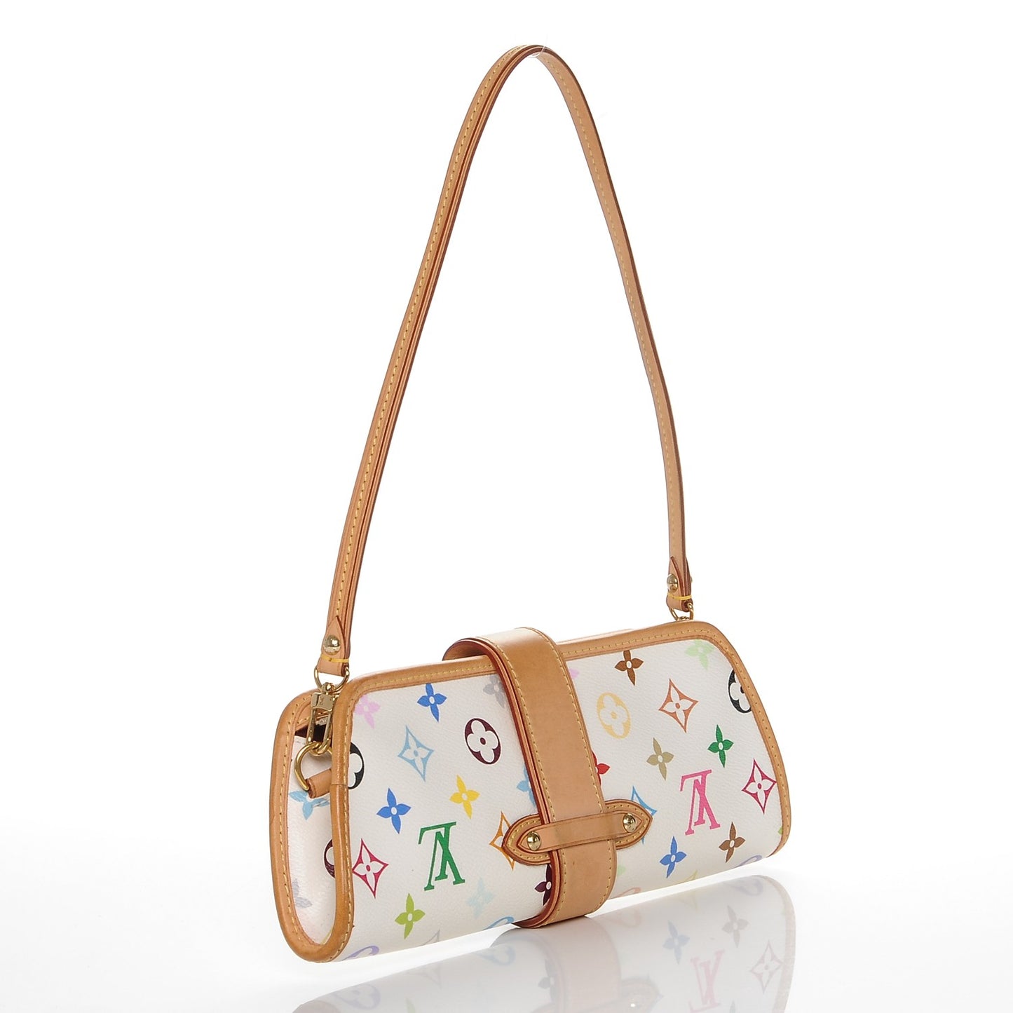 Monogram Multicolor Shirley White