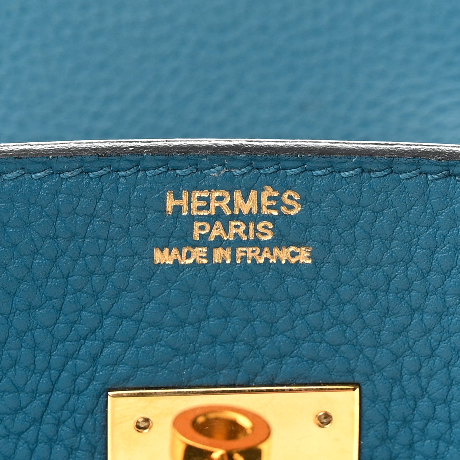 Hermes Togo Birkin 30 Bleu Izmir 6 of 20