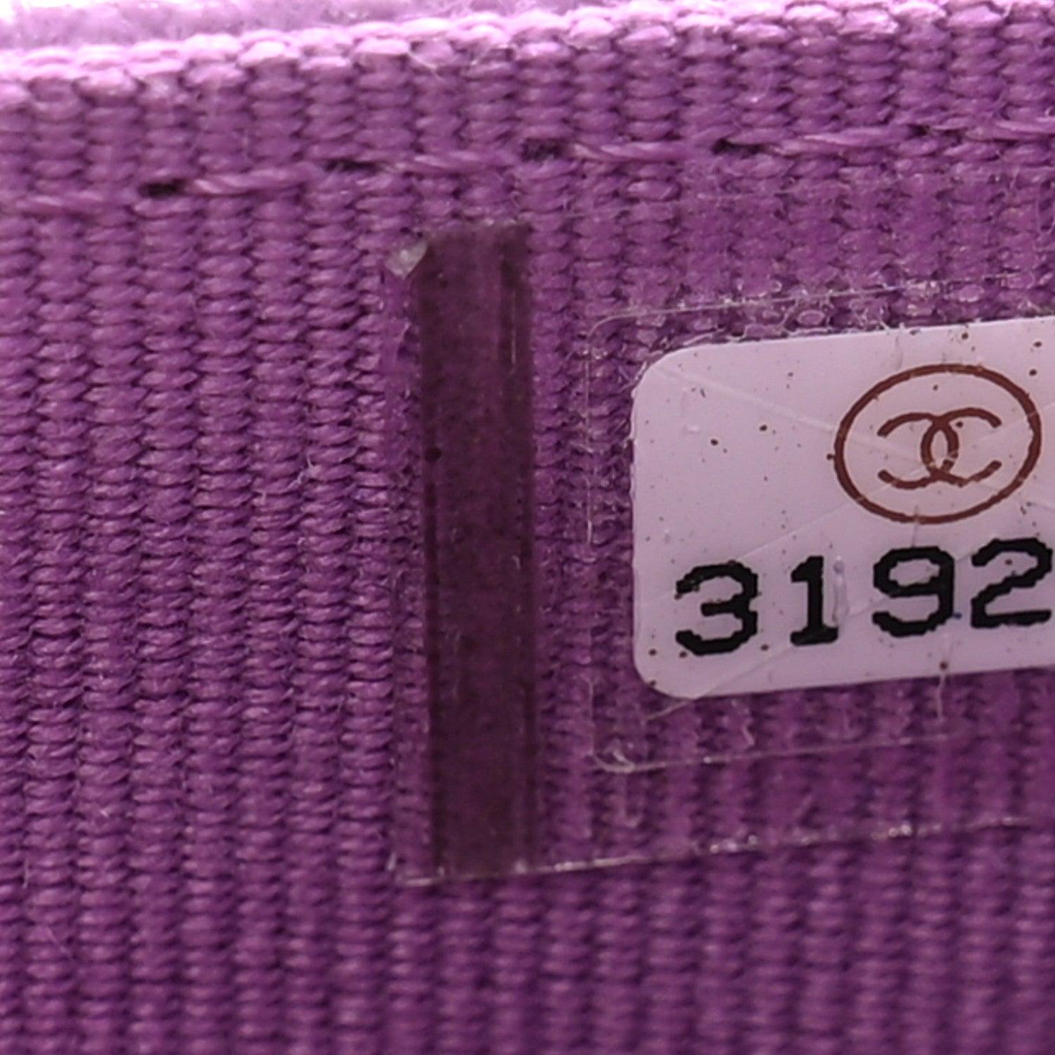 Chanel Caviar Quilted Flap Card Holder Wallet Purple 8 of 9