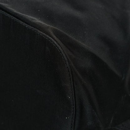 Prada Nylon Vela Medium Backpack Black 9 of 17