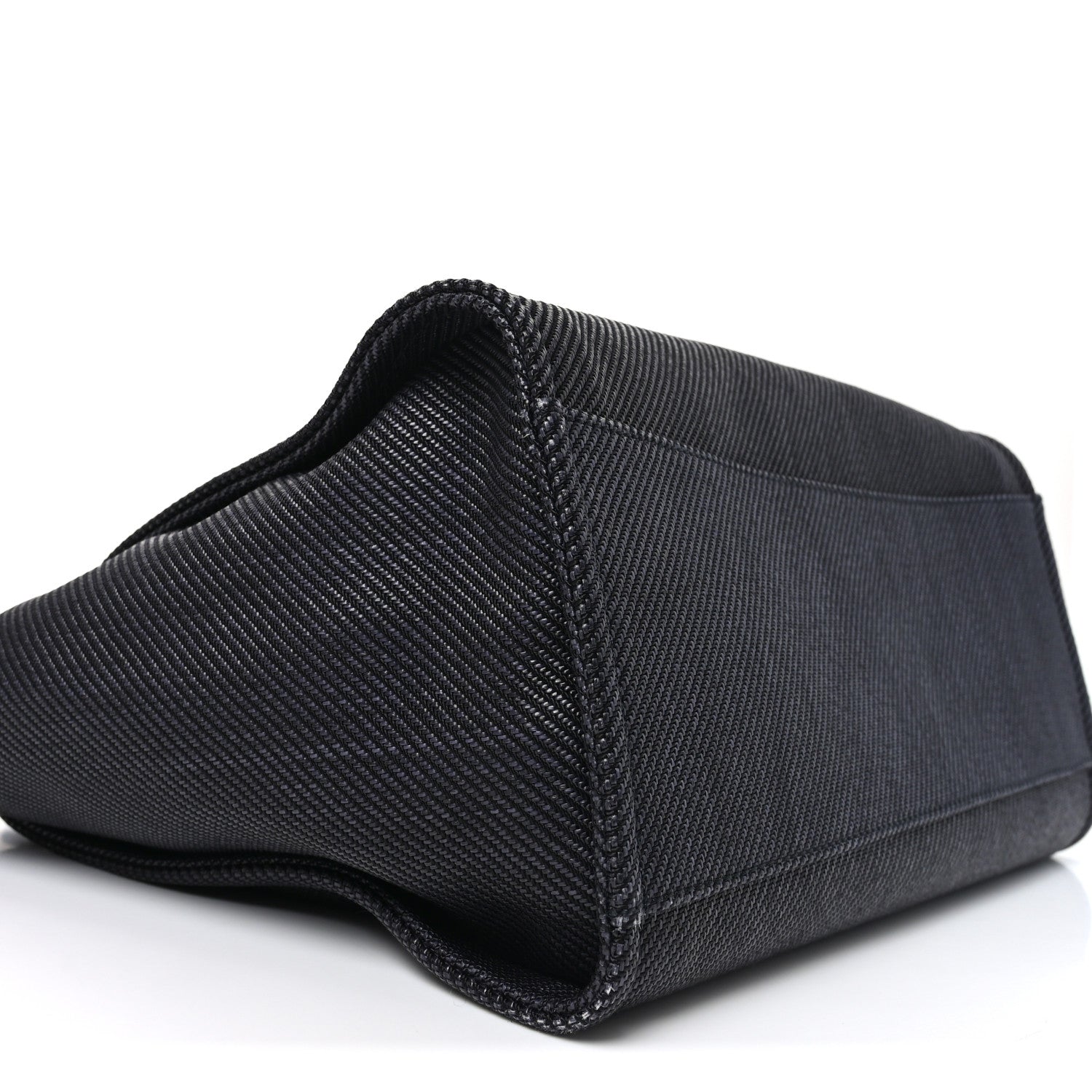 Chanel Mixed Fibers Calfskin Medium Deauville Tote Black 8 of 9