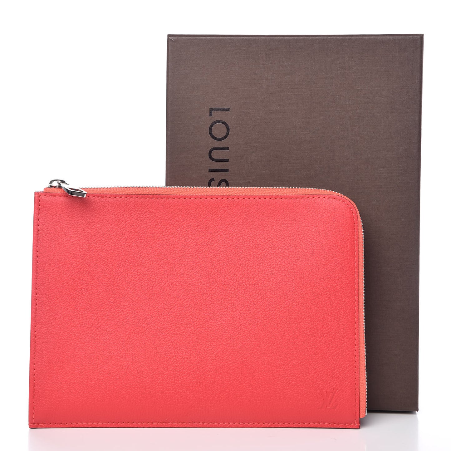 Calfskin Pochette Jour PM Poppy