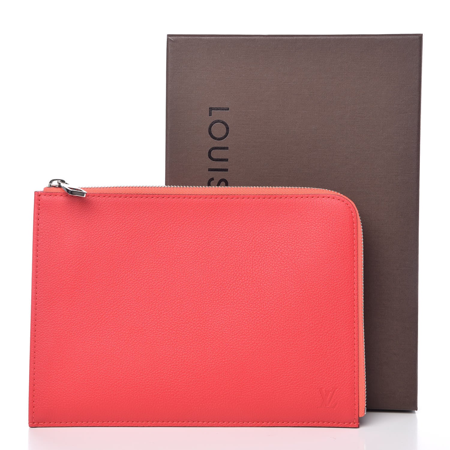 Louis Vuitton Calfskin Pochette Jour PM Poppy 8 of 8