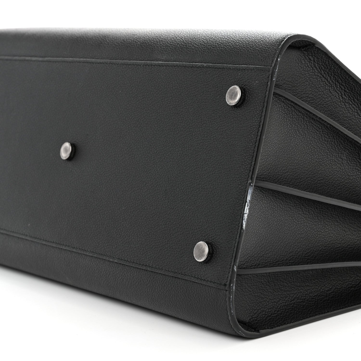 Saint Laurent Grained Calfskin Large Sac De Jour Carryall Black 9 of 20