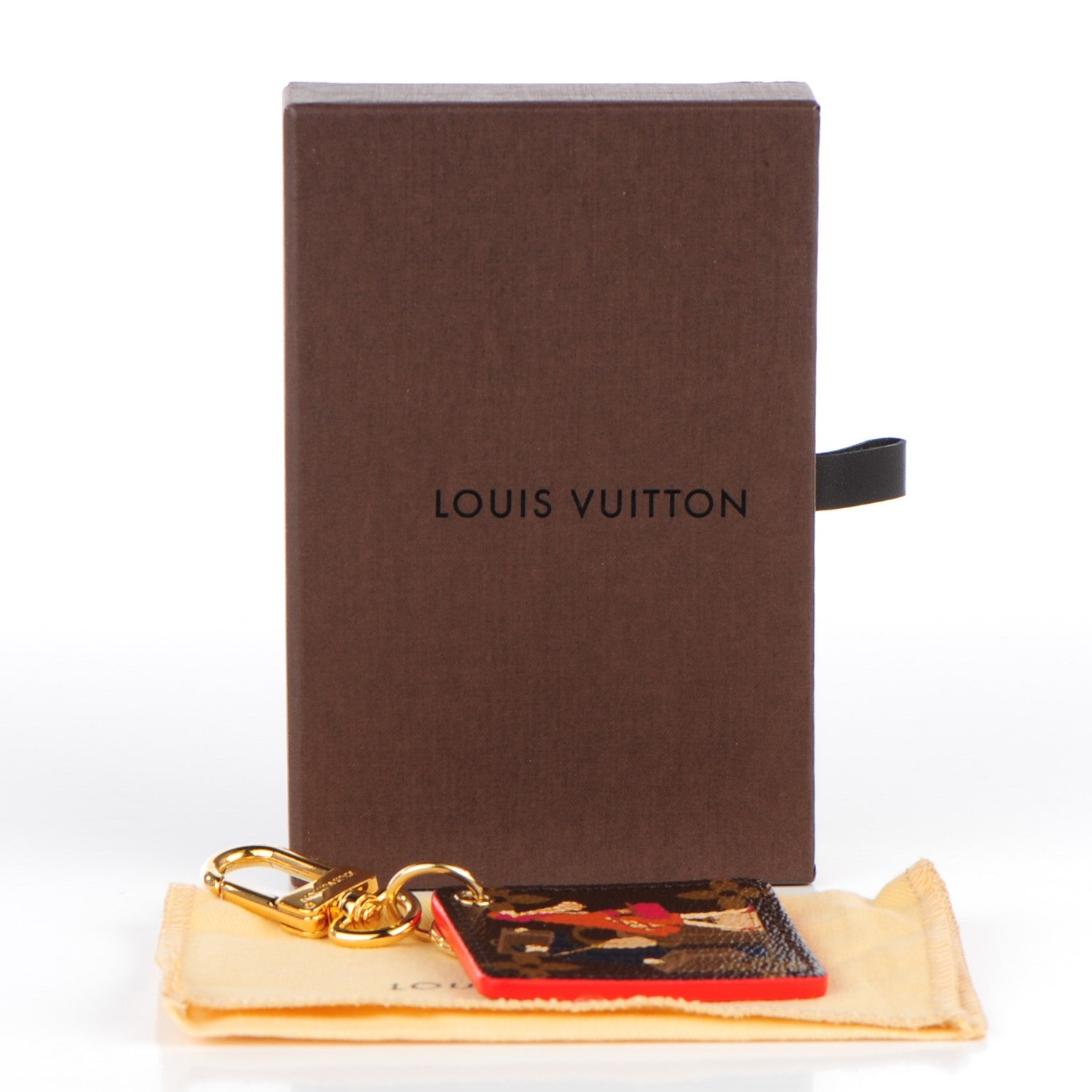 Louis Vuitton Monogram Illustre Groom Bag Charm Key Ring 5 of 5