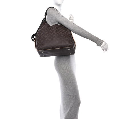 Louis Vuitton Mahina Carmel Hobo Chocolate 2 of 17