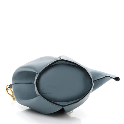 Loewe Calfskin Mini Elephant Crossbody Bag Stone Blue 4 of 9