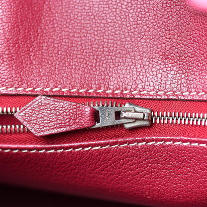 Hermes Epsom Candy Birkin 30 Rose Tyrien Rubis 9 of 30