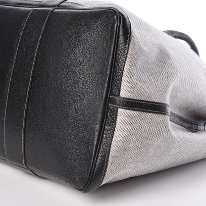 Hermes Buffle Skipper Toile Garden Party 49 GM Black 10 of 10