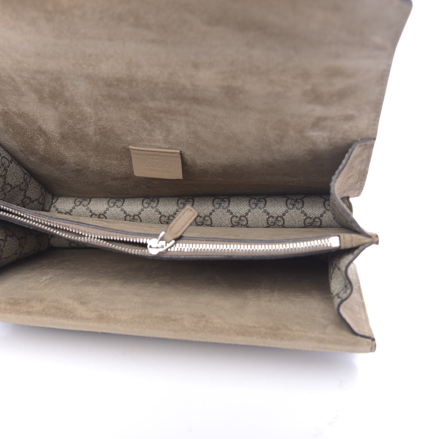 GG Supreme Monogram Small Dionysus Shoulder Bag Taupe