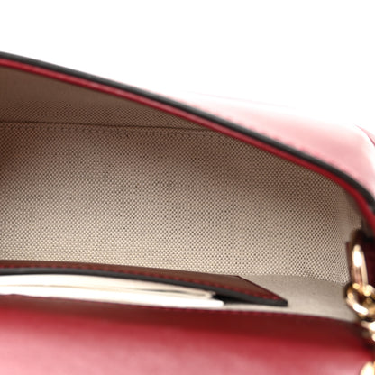 Gucci Calfskin Blondie Small Shoulder Bag Dark Red 5 of 10