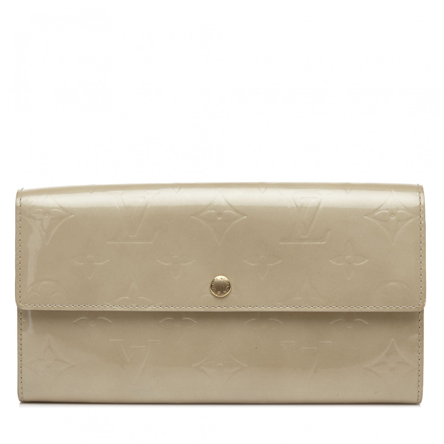 Louis Vuitton Vernis Sarah Wallet Beige 8 of 14