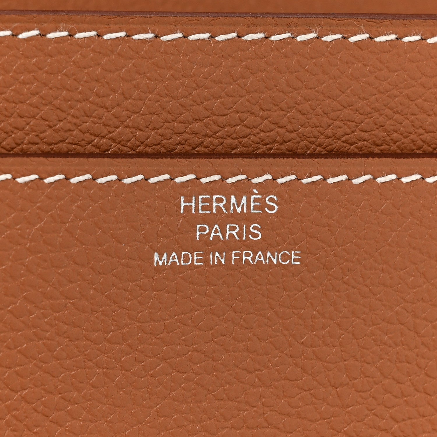Hermes Evercolor Constance Wallet To Go Gold 9 of 12