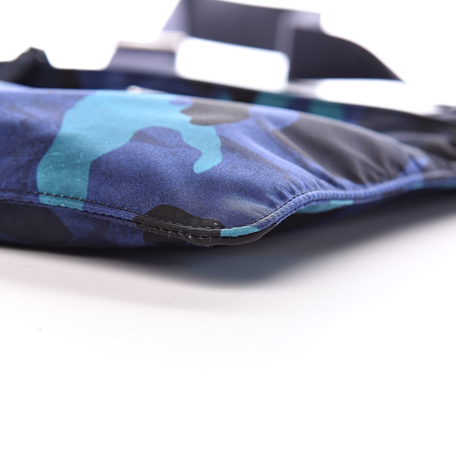 Prada Tessuto Nylon Camouflage Flat Messenger Royal 8 of 9
