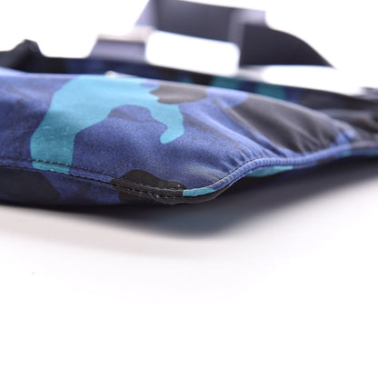 Prada Tessuto Nylon Camouflage Flat Messenger Royal 8 of 9