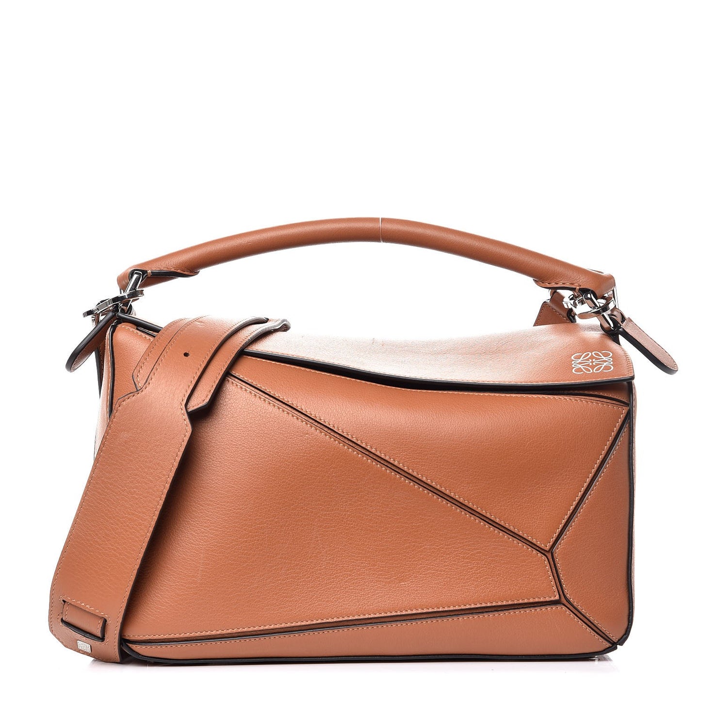 Calfskin Puzzle Bag Tan
