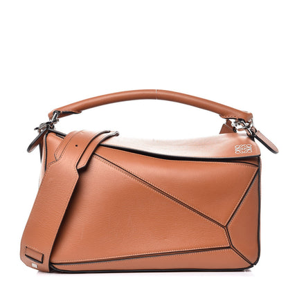 Loewe Calfskin Puzzle Bag Tan 1 of 7