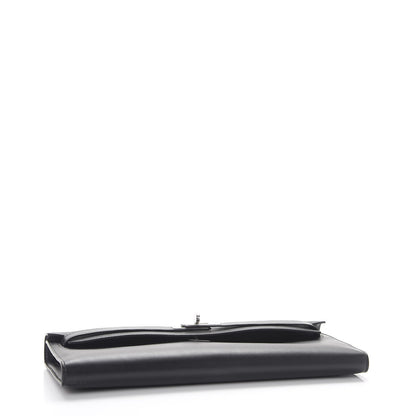 Hermes Swift Kelly Cut Clutch Pochette Black 4 of 8