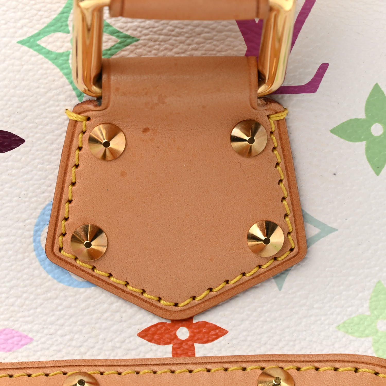 Louis Vuitton Monogram Multicolor Alma White 9 of 12