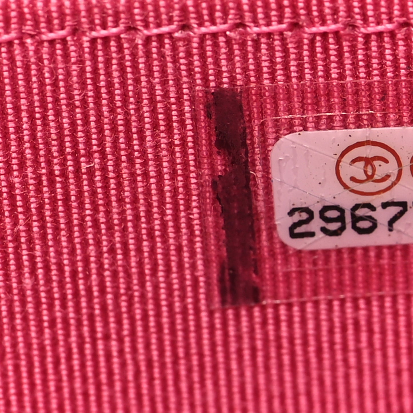Caviar Quilted Zip Coin Purse Pink