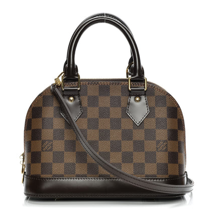 Louis Vuitton Damier Ebene Alma BB 1 of 7