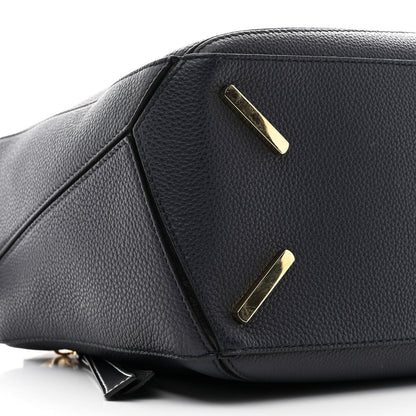 Loewe Calfskin Medium Puzzle Bag Midnight Blue Black 8 of 11