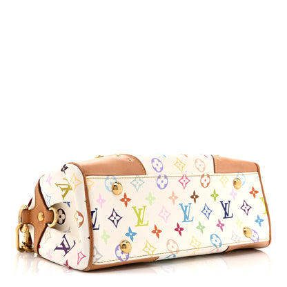 Louis Vuitton Monogram Multicolor Beverly MM White 4 of 10