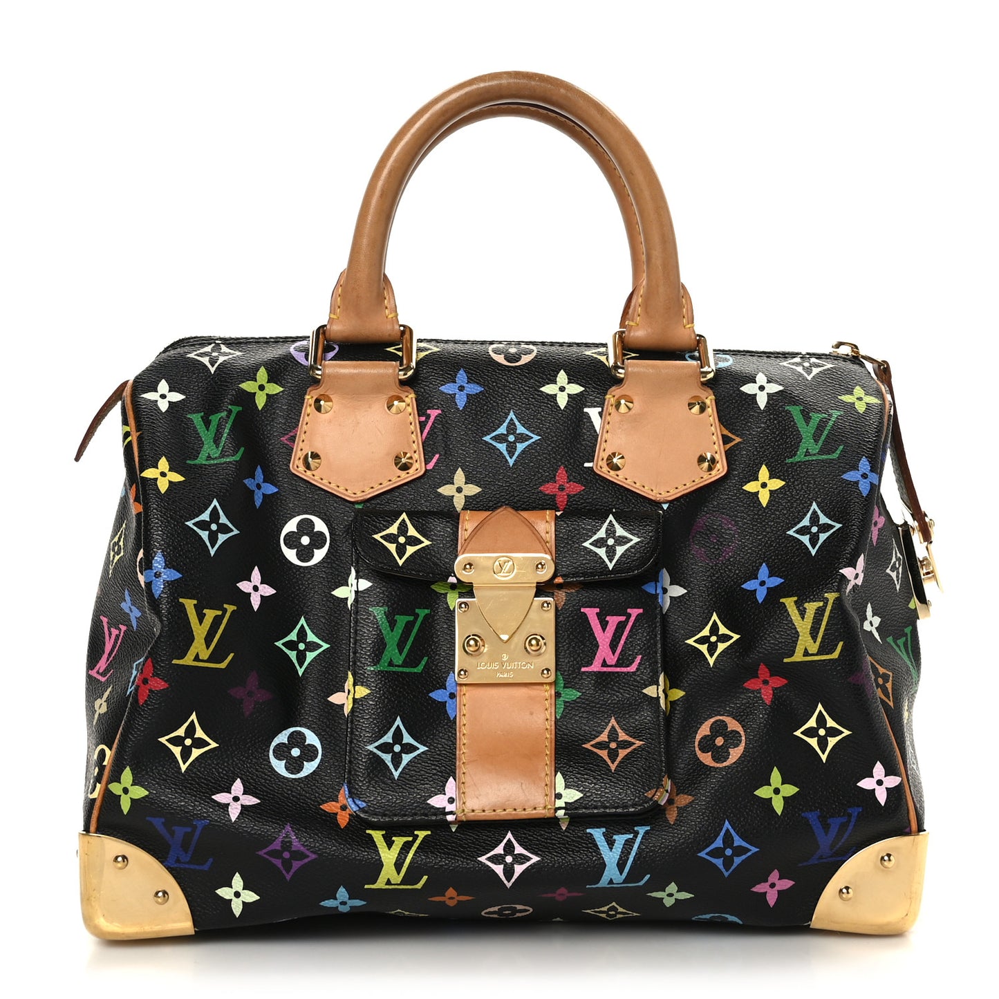 Monogram Multicolor Speedy 30 Black