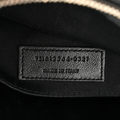 Saint Laurent Calfskin Matelasse Monogram Lou Camera Bag Black 7 of 16