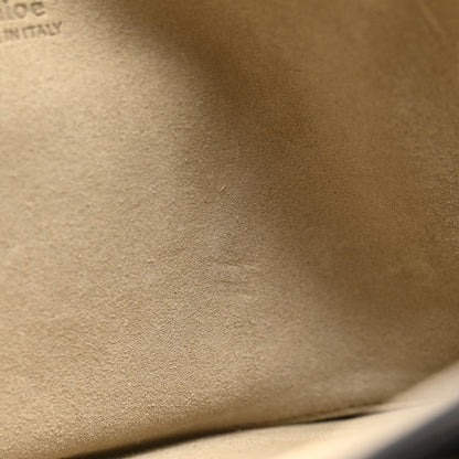 Chloe Calfskin Suede Medium Faye Shoulder Bag Motty Grey 16 of 19