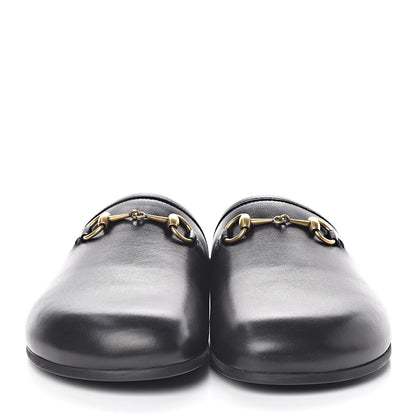 Gucci Malaga Kid Womens Horsebit River Slippers 36 Black 2 of 11