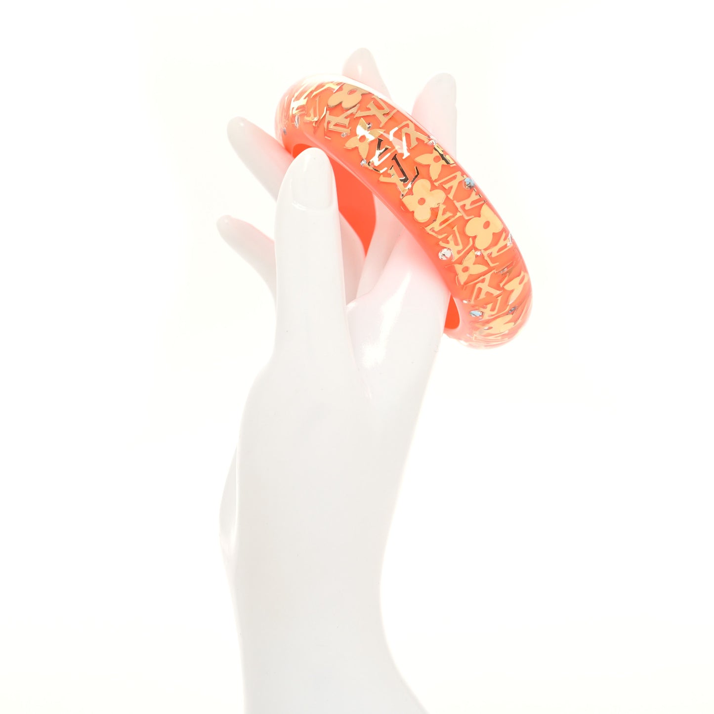 Resin Swarovski Medium Inclusion Bracelet GM Orange Sunset
