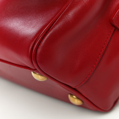Saint Laurent Calfskin Classic Baby Duffle Red 9 of 21