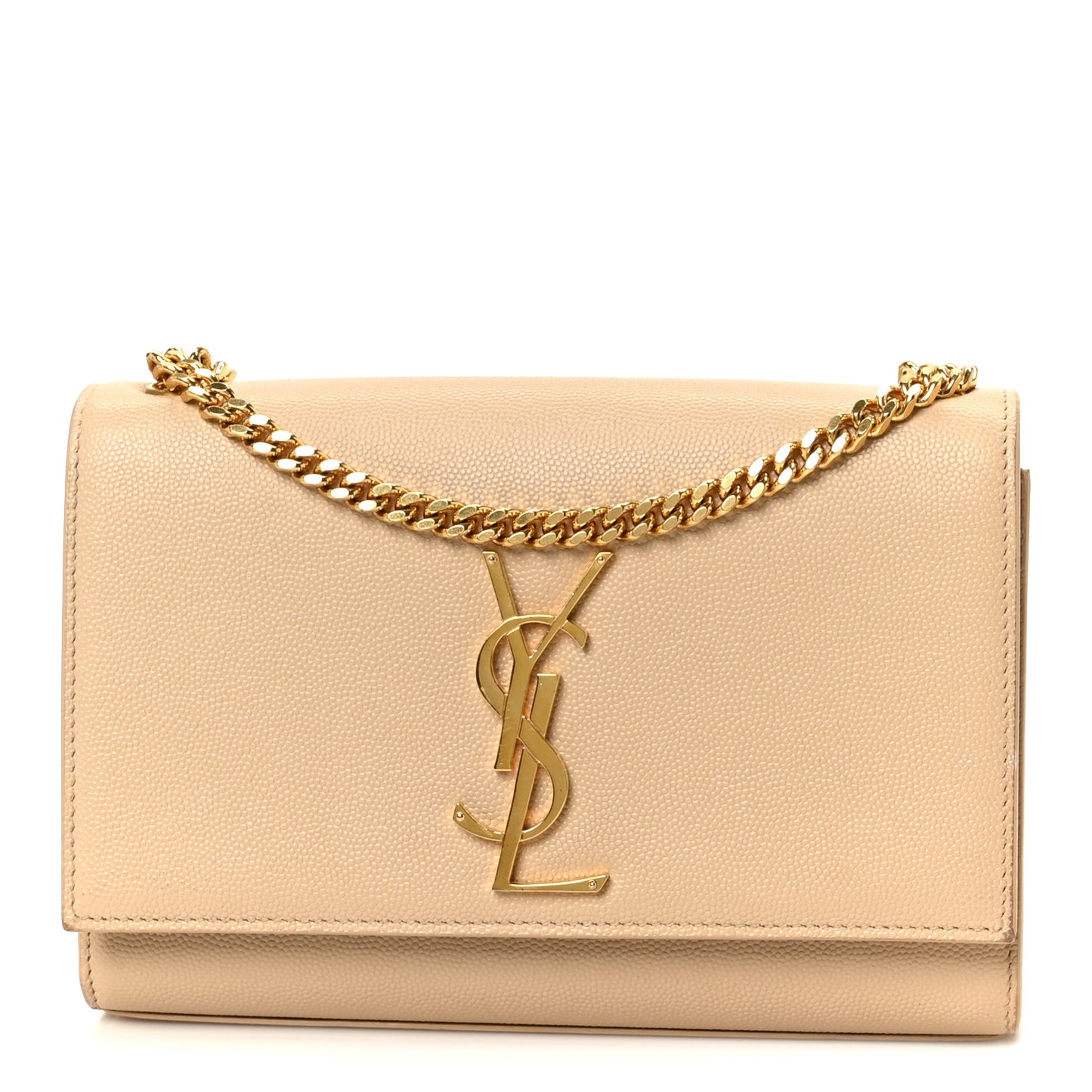 Grain De Poudre Medium Monogram Kate Satchel Nude Powder